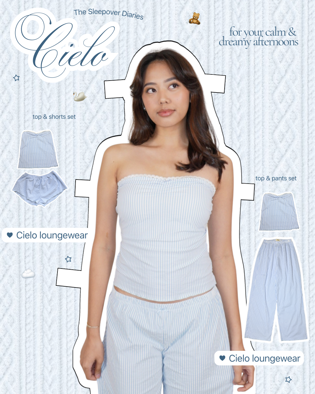 T󠁁󠁡󠁡he Sleepover Diaries: Loungewear Edition